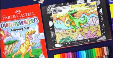 Dino Adventures Colouring Book